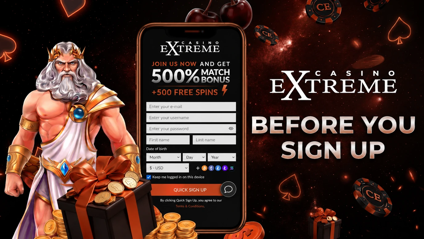 Casino Extreme before you sign up