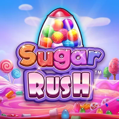 Sugar Rush cluster-pays slot tile in the Casino Extreme game lobby